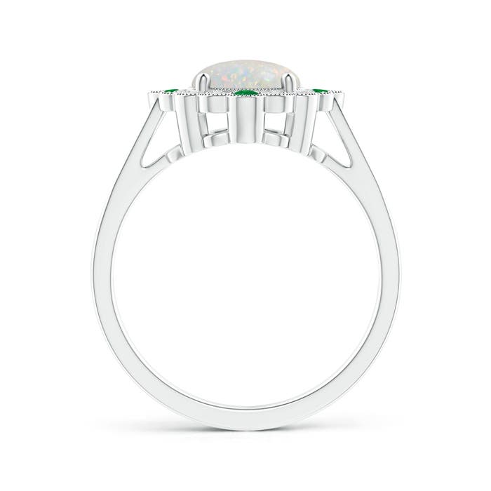 AA - Opal / 1.25 CT / 14 KT White Gold