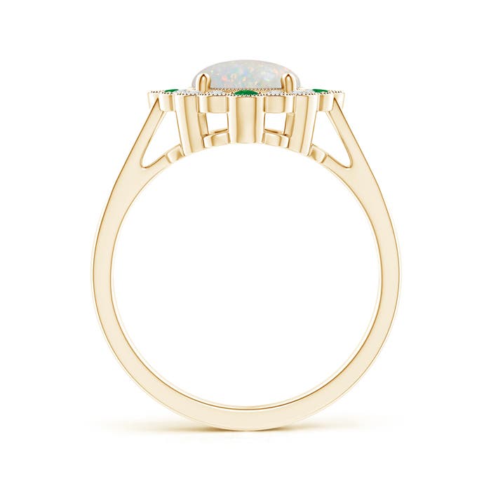 AA - Opal / 1.25 CT / 14 KT Yellow Gold