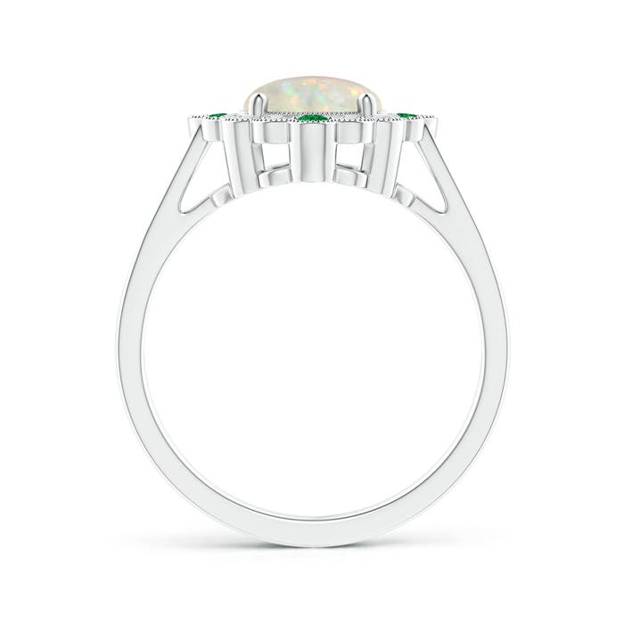 AAA - Opal / 1.25 CT / 14 KT White Gold