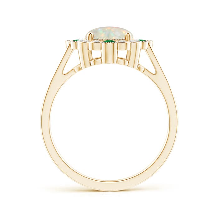 AAA - Opal / 1.25 CT / 14 KT Yellow Gold