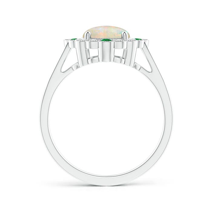 AAAA - Opal / 1.25 CT / 14 KT White Gold