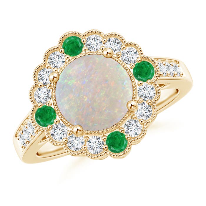 AA - Opal / 1.87 CT / 14 KT Yellow Gold