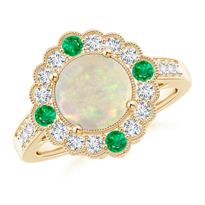 AAA - Opal / 1.87 CT / 14 KT Yellow Gold