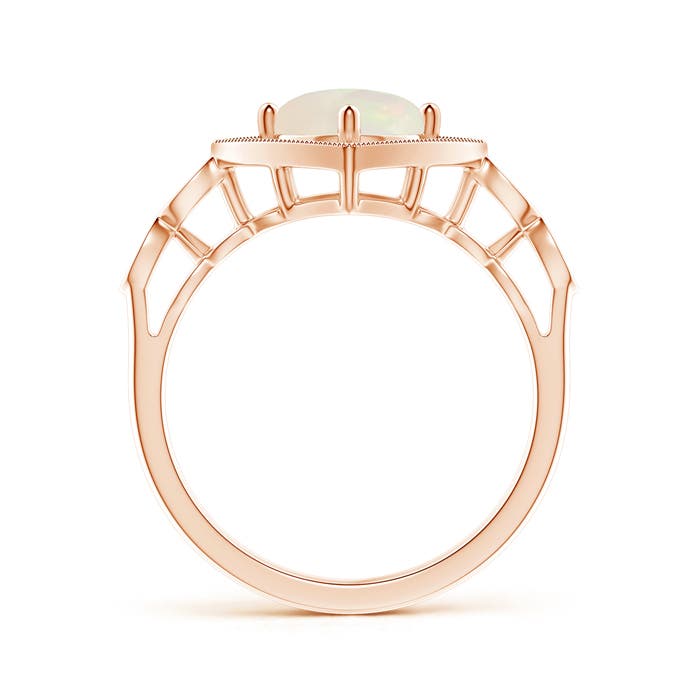 A - Opal / 1.01 CT / 14 KT Rose Gold