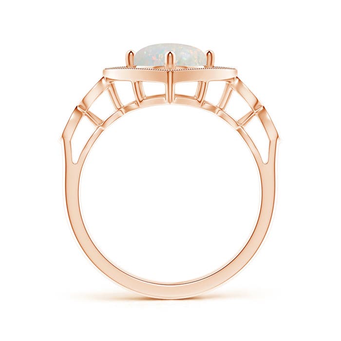 AA - Opal / 1.01 CT / 14 KT Rose Gold