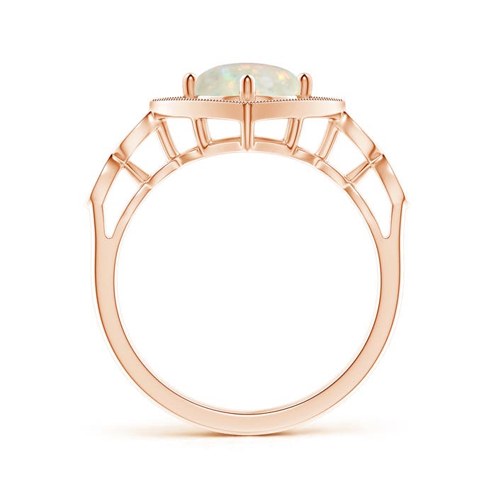 AAA - Opal / 1.01 CT / 14 KT Rose Gold