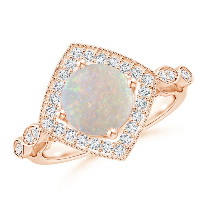 AA - Opal / 1.47 CT / 14 KT Rose Gold