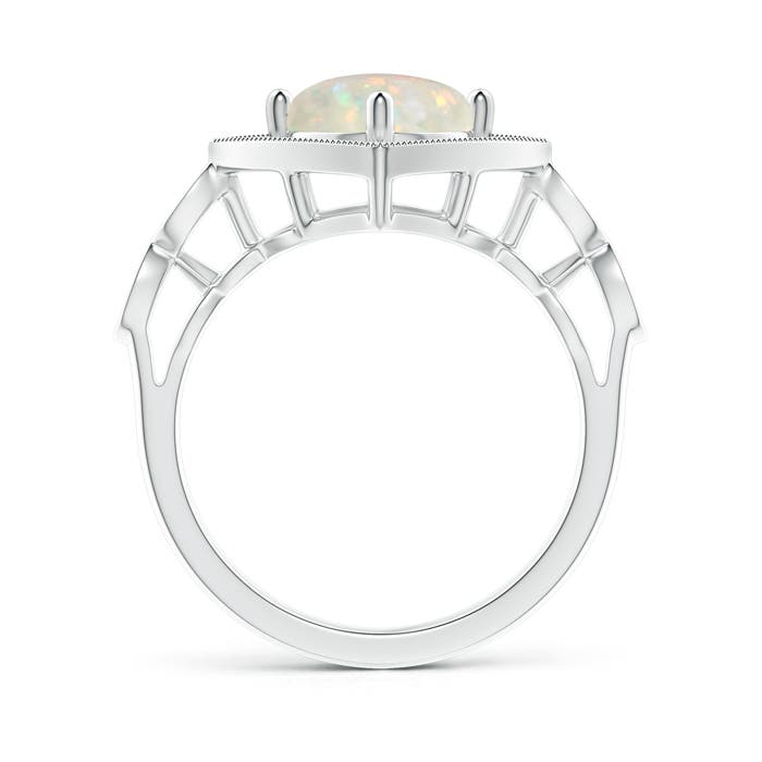 AAA - Opal / 1.47 CT / 14 KT White Gold