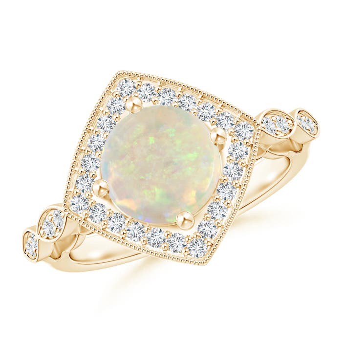 AAA - Opal / 1.47 CT / 14 KT Yellow Gold