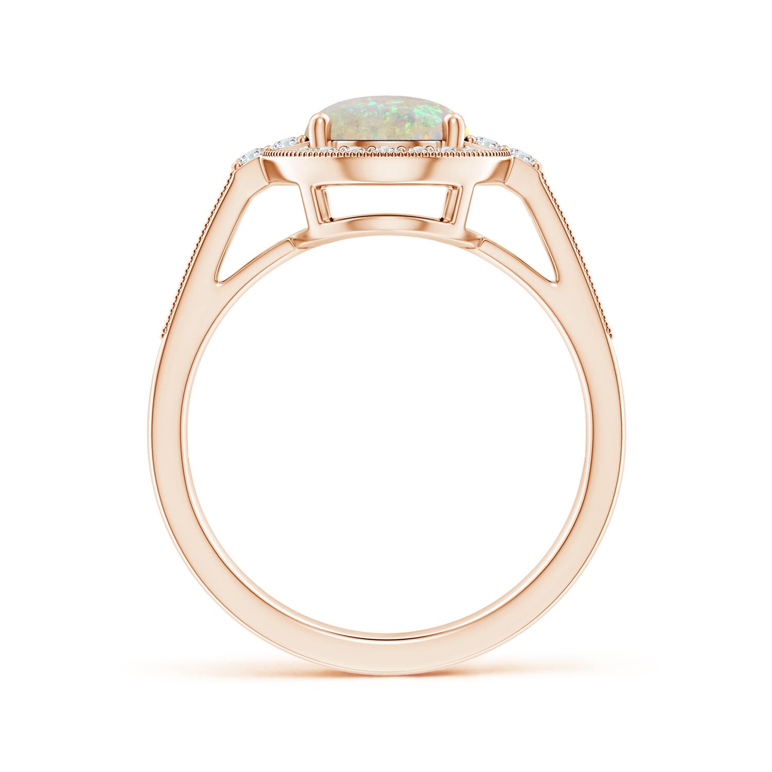 AAA - Opal / 1.72 CT / 14 KT Rose Gold