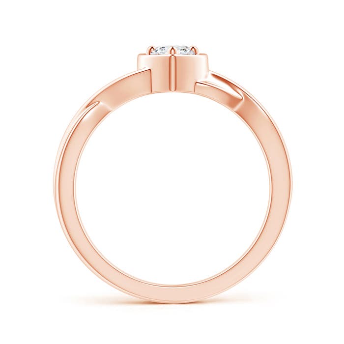 F-G, VS / 0.23 CT / 14 KT Rose Gold