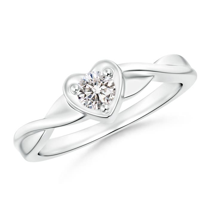 I-J, I1-I2 / 0.23 CT / 14 KT White Gold