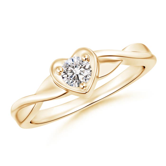 I-J, I1-I2 / 0.23 CT / 14 KT Yellow Gold