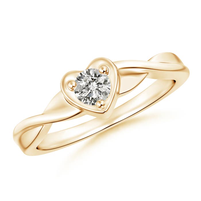 K, I3 / 0.23 CT / 14 KT Yellow Gold