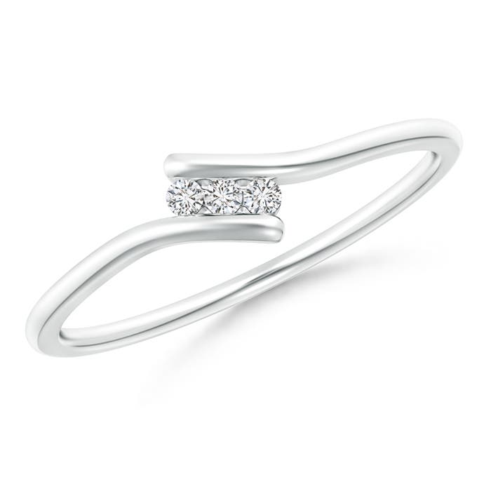 H, SI2 / 0.04 CT / 14 KT White Gold