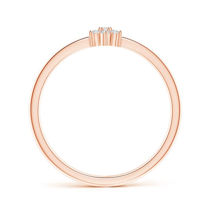 H, SI2 / 0.06 CT / 14 KT Rose Gold