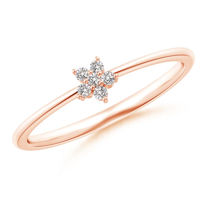 I-J, I1-I2 / 0.06 CT / 14 KT Rose Gold