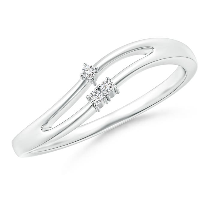 H, SI2 / 0.03 CT / 14 KT White Gold