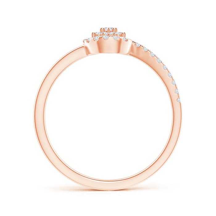 G, VS2 / 0.2 CT / 14 KT Rose Gold