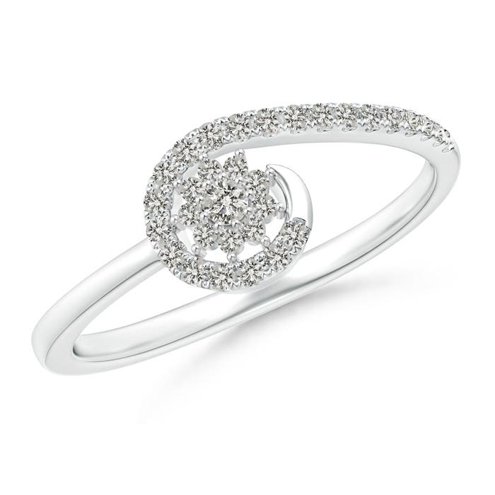 K, I3 / 0.2 CT / 14 KT White Gold