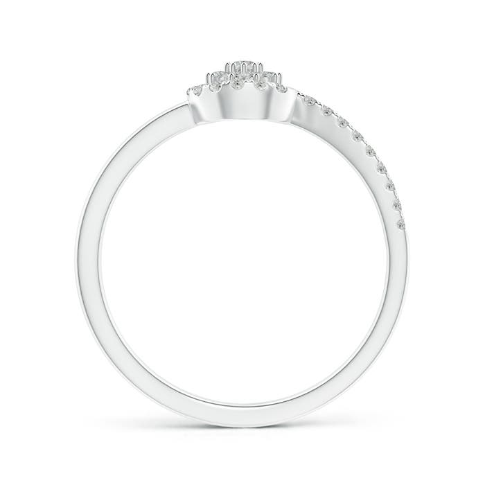 K, I3 / 0.2 CT / 14 KT White Gold