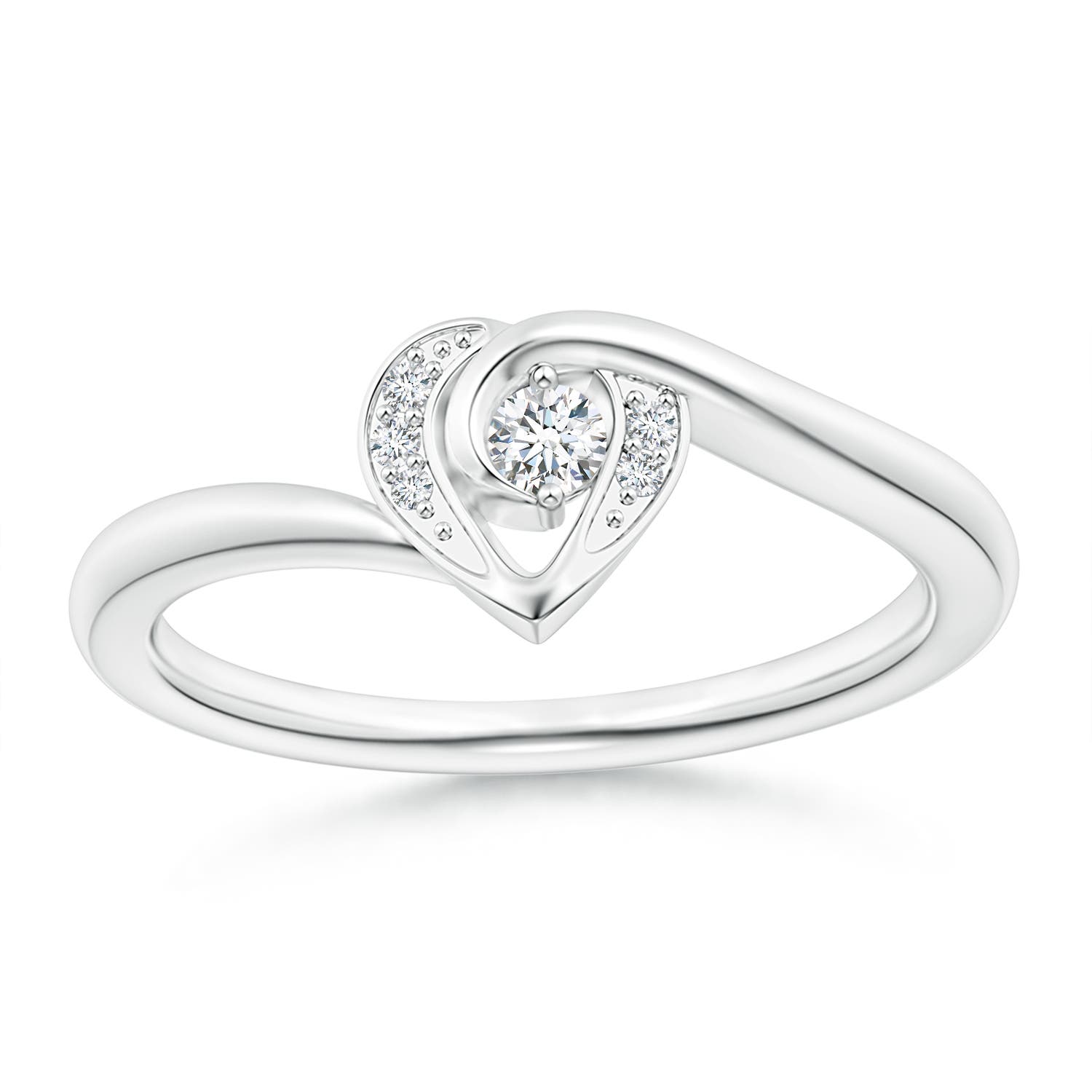 G, VS2 / 0.1 CT / 14 KT White Gold