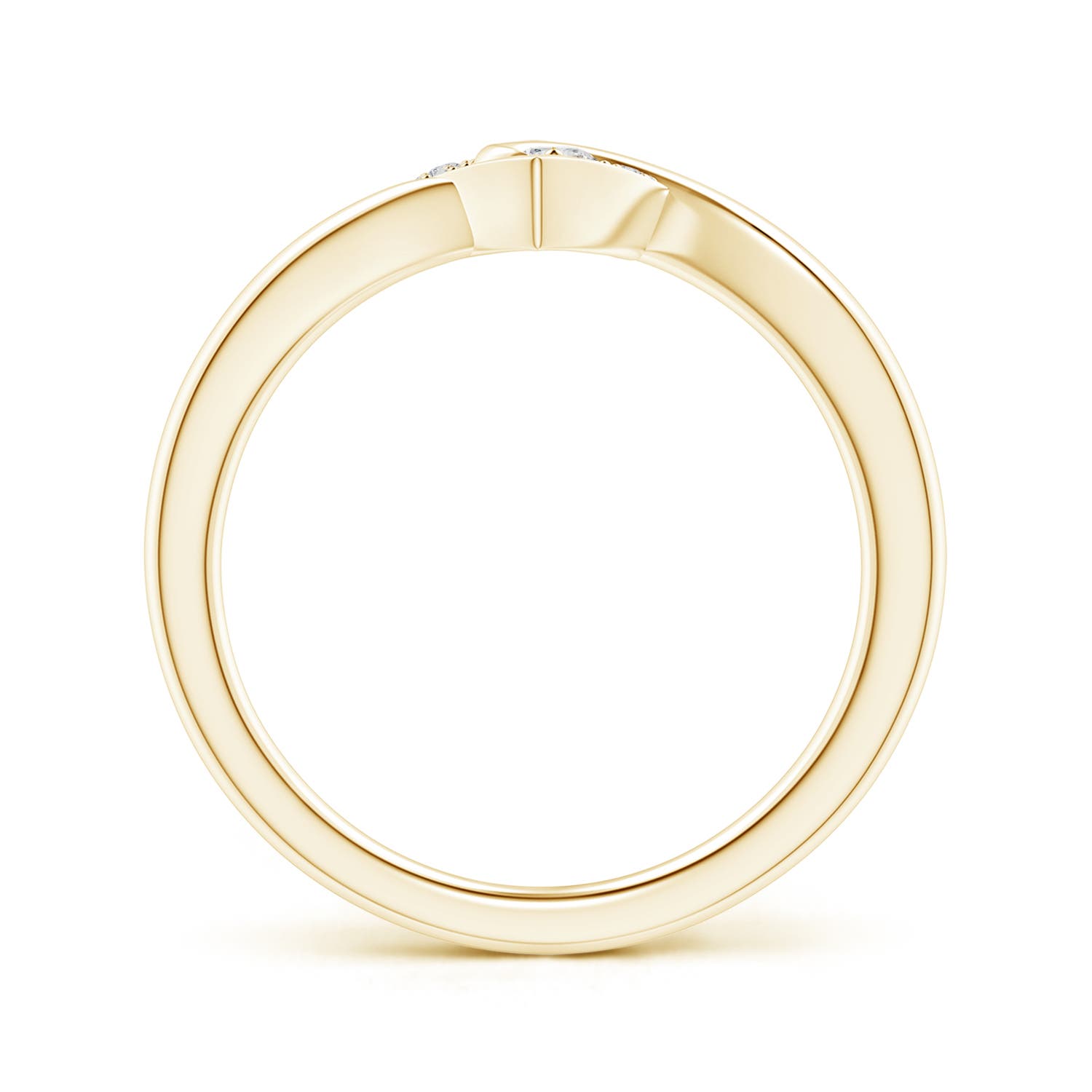 H, SI2 / 0.1 CT / 14 KT Yellow Gold