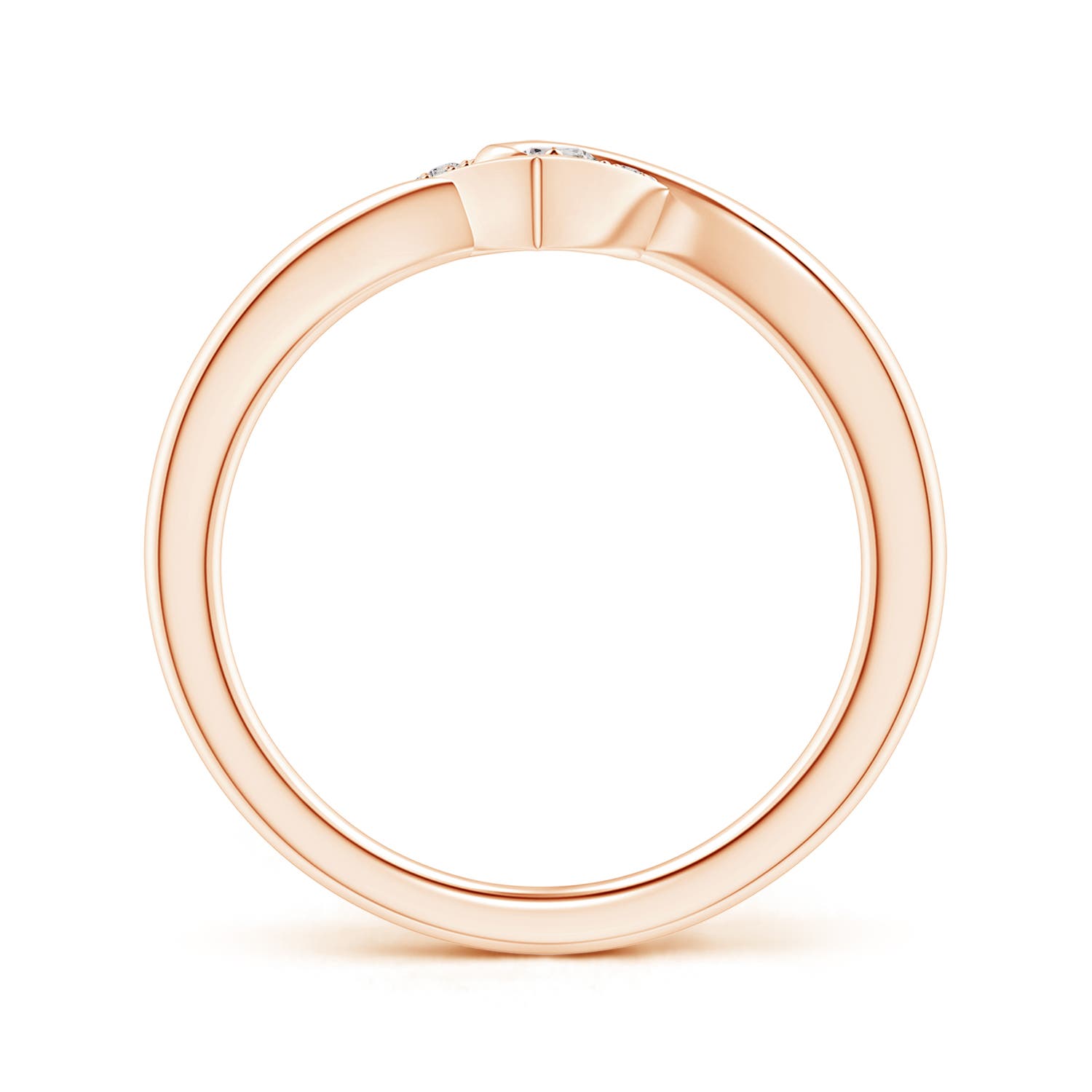 I-J, I1-I2 / 0.1 CT / 14 KT Rose Gold