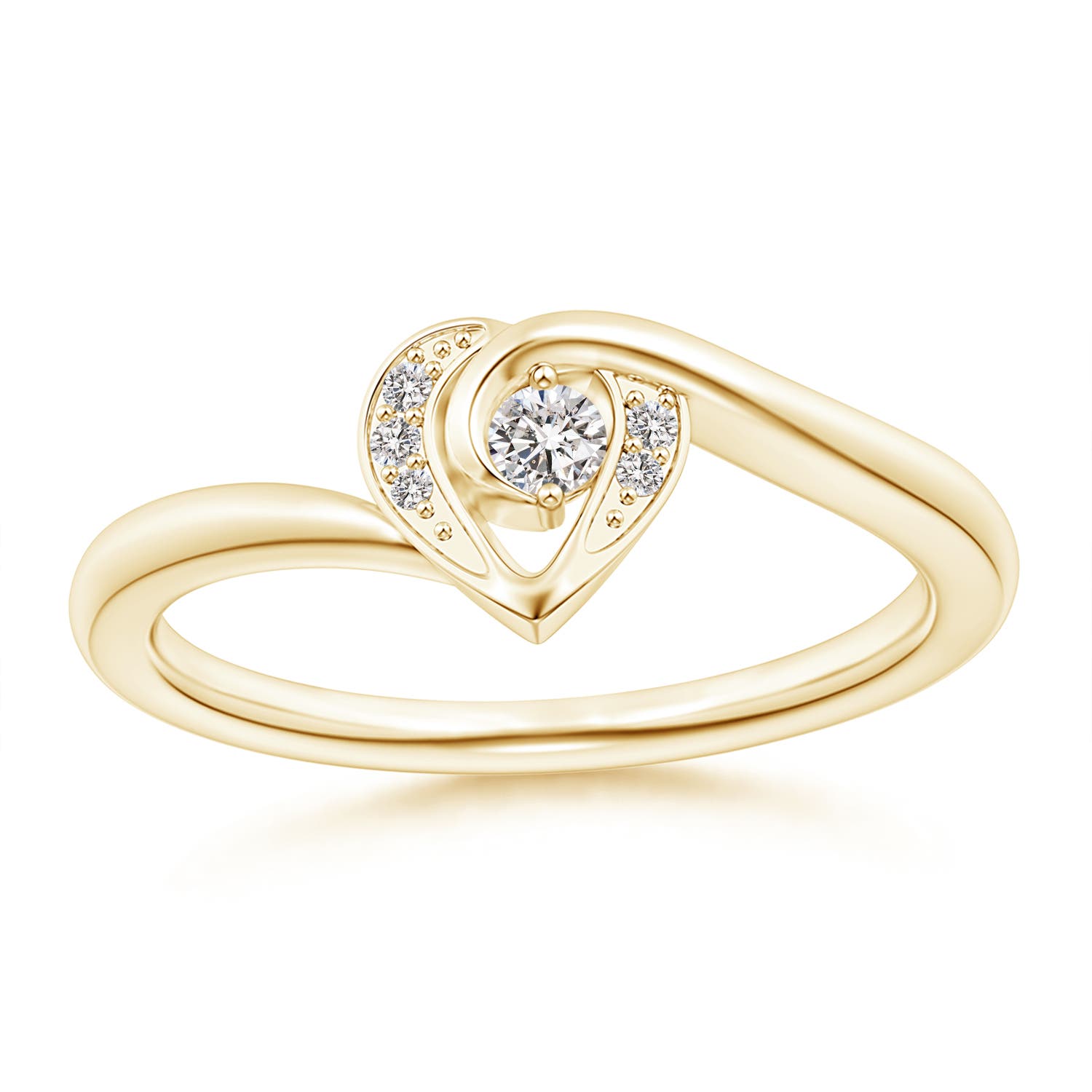 I-J, I1-I2 / 0.1 CT / 14 KT Yellow Gold