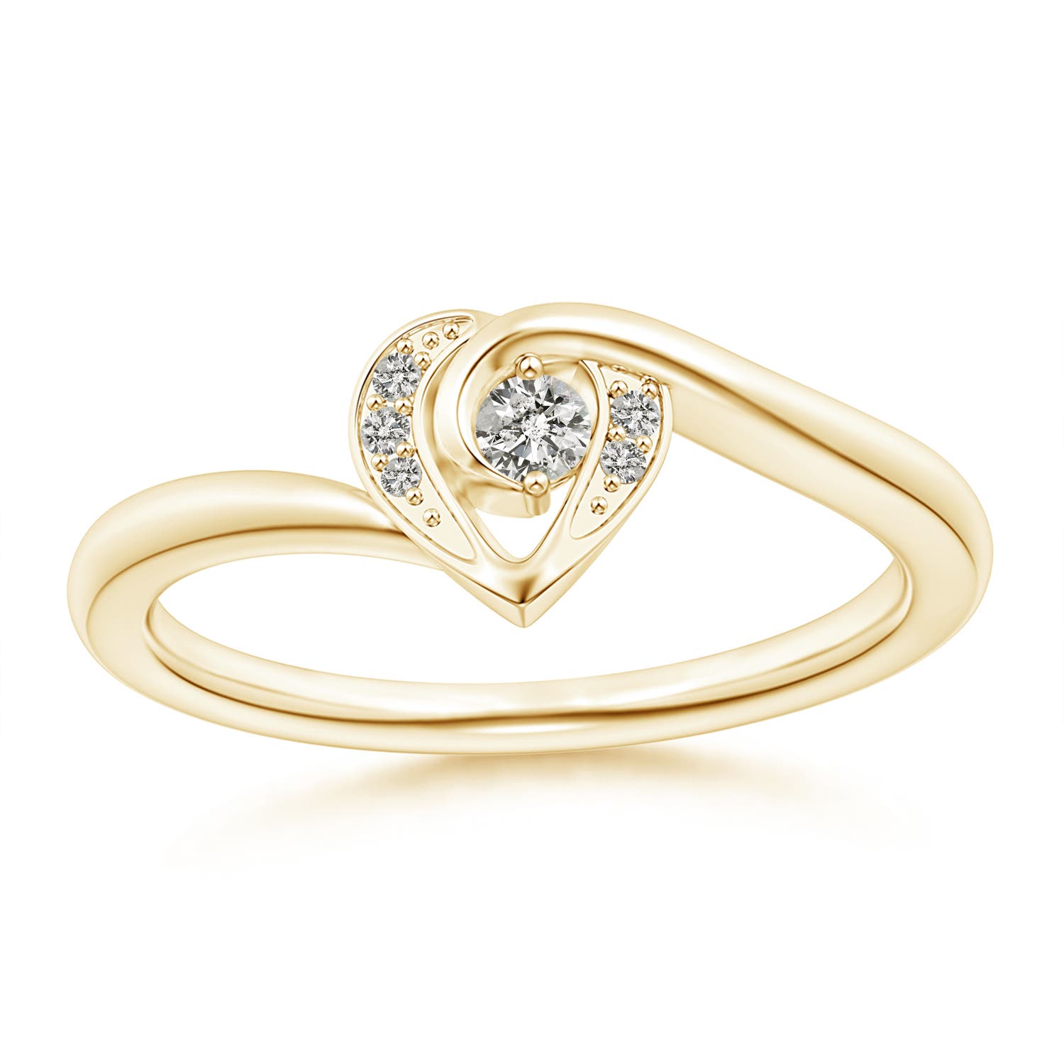 K, I3 / 0.1 CT / 14 KT Yellow Gold