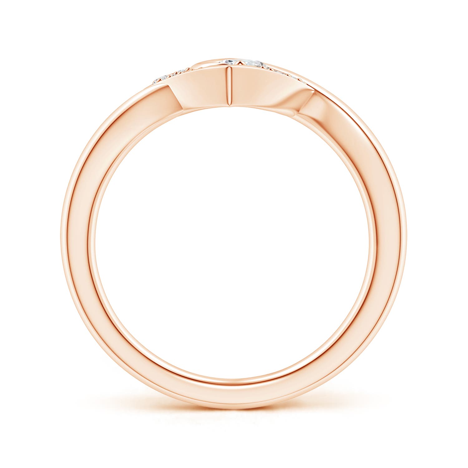 G, VS2 / 0.28 CT / 14 KT Rose Gold