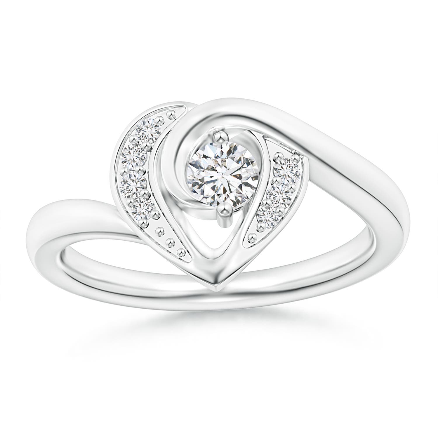 H, SI2 / 0.28 CT / 14 KT White Gold