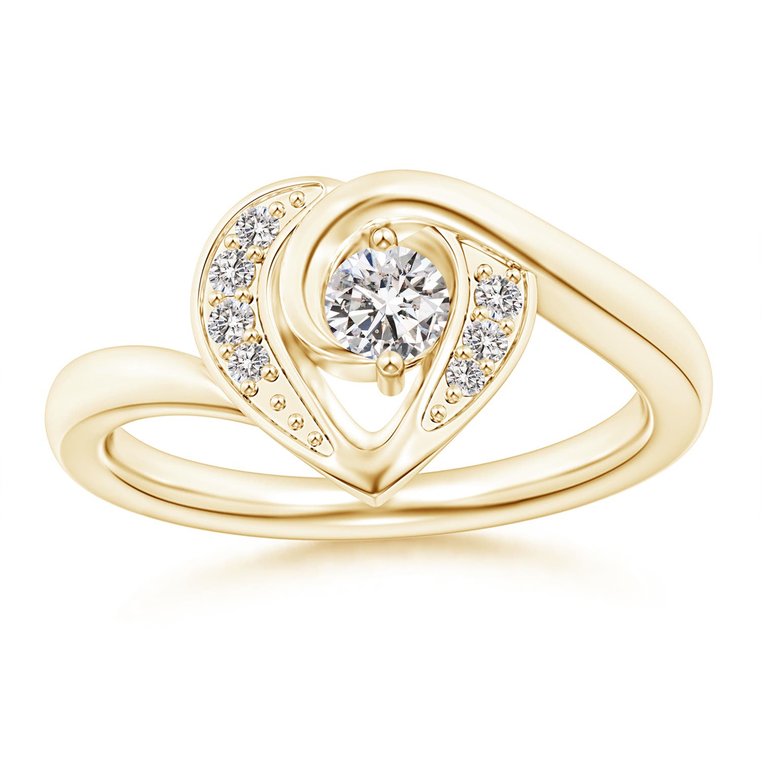 I-J, I1-I2 / 0.28 CT / 14 KT Yellow Gold