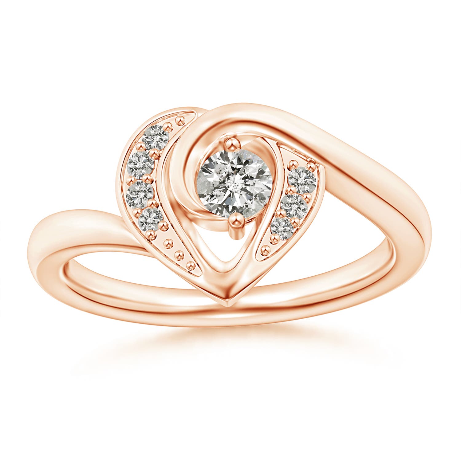 K, I3 / 0.28 CT / 14 KT Rose Gold