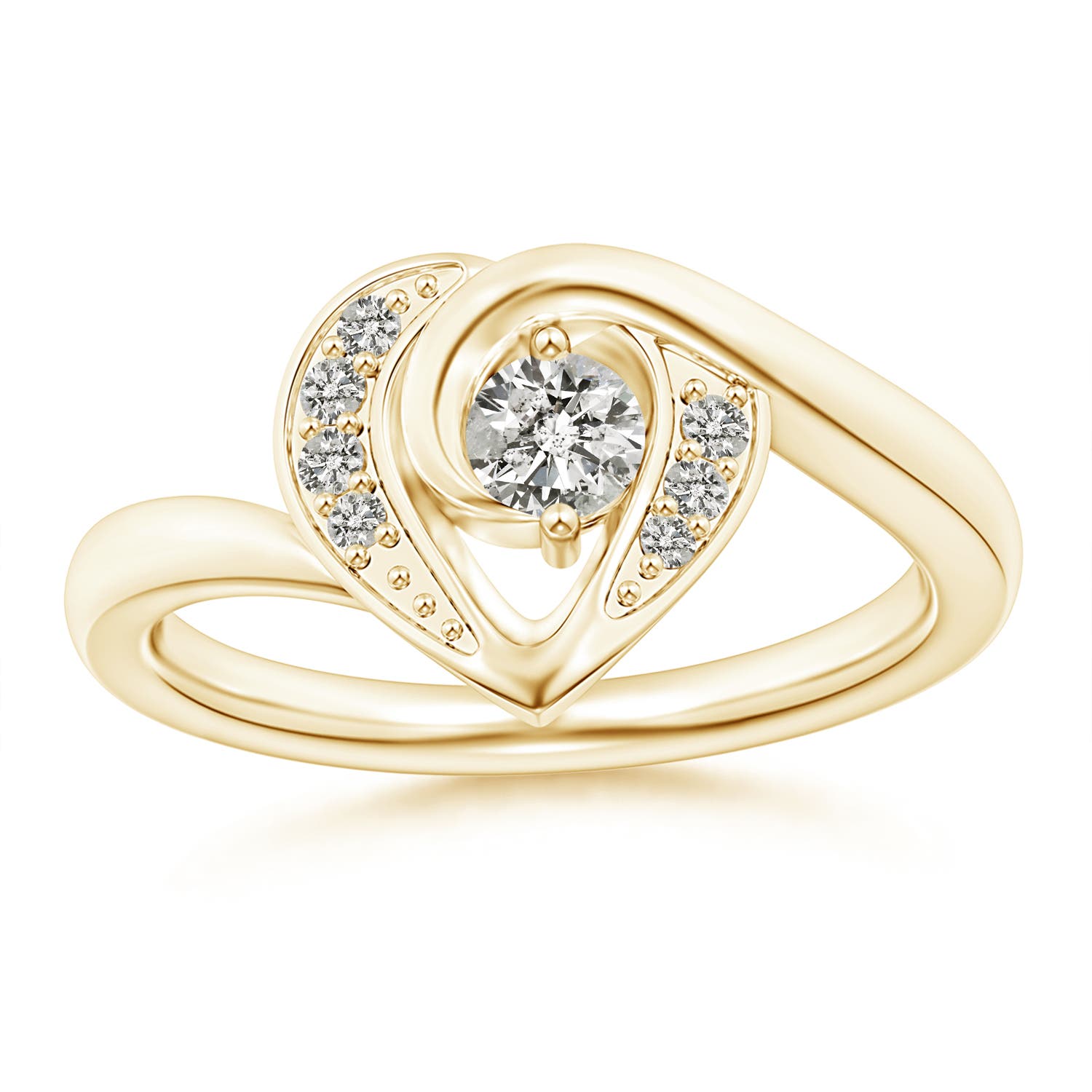 K, I3 / 0.28 CT / 14 KT Yellow Gold