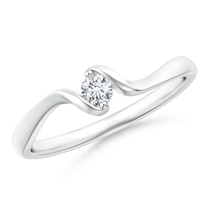 G, VS2 / 0.11 CT / 14 KT White Gold