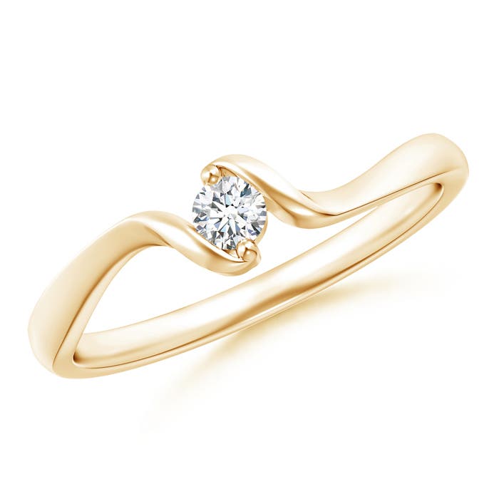 G, VS2 / 0.11 CT / 14 KT Yellow Gold