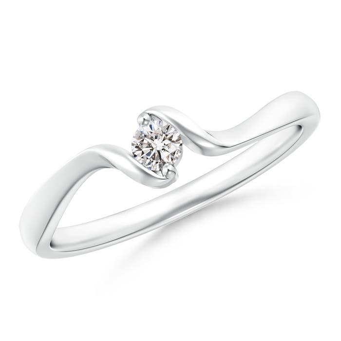 I-J, I1-I2 / 0.11 CT / 14 KT White Gold