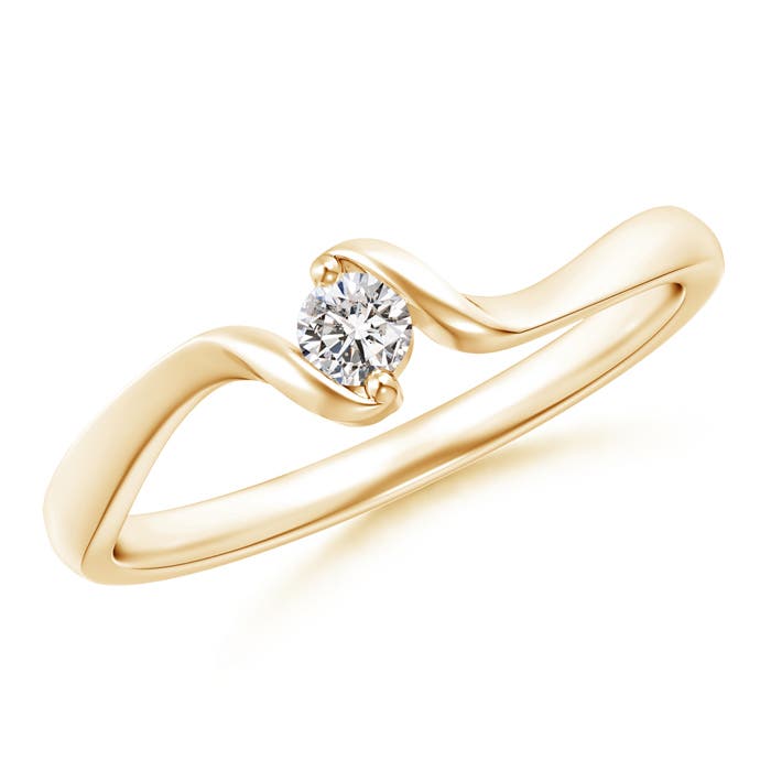 I-J, I1-I2 / 0.11 CT / 14 KT Yellow Gold