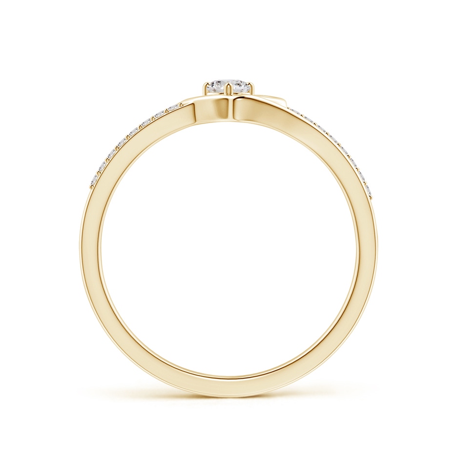 3.1mm IJI1I2 Round Diamond Split Shank Heart Promise Ring in 18K Yellow Gold side 199