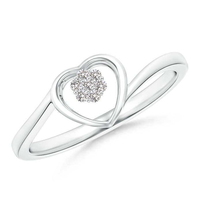 I-J, I1-I2 / 0.06 CT / 14 KT White Gold