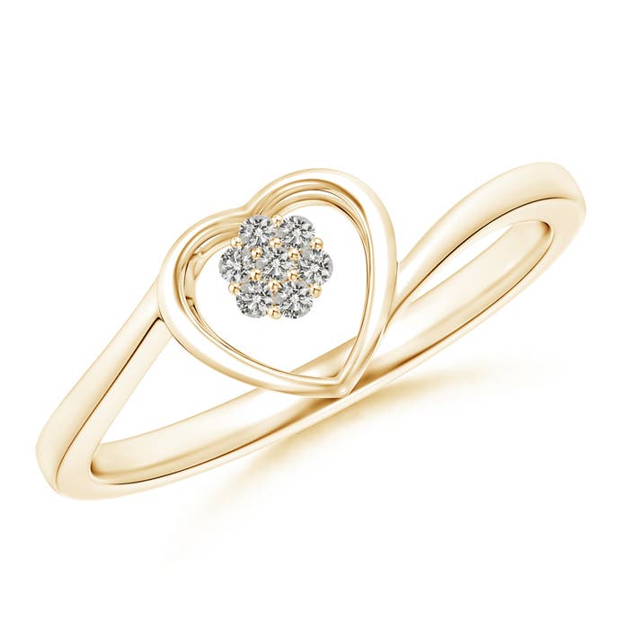 K, I3 / 0.06 CT / 14 KT Yellow Gold