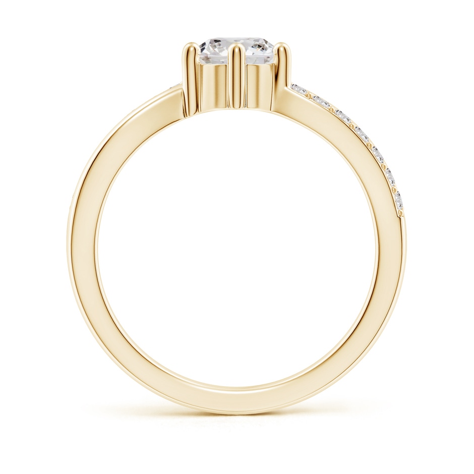5.9mm IJI1I2 Prong Set Round Diamond Split Shank Promise Ring in Yellow Gold side 199