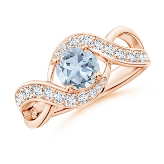 Round A Aquamarine
