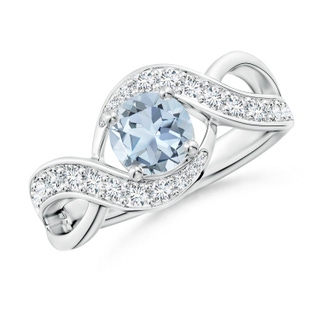 Round A Aquamarine