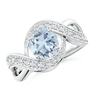Round A Aquamarine
