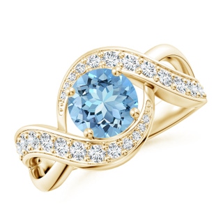 Round AAAA Aquamarine
