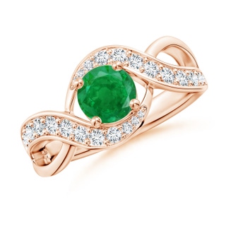 Round AA Emerald
