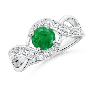 Round AA Emerald