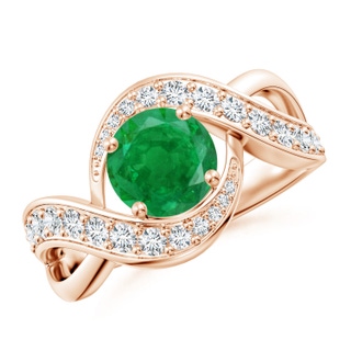 Round AA Emerald